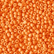Seed beads ± 2mm Cadmium orange